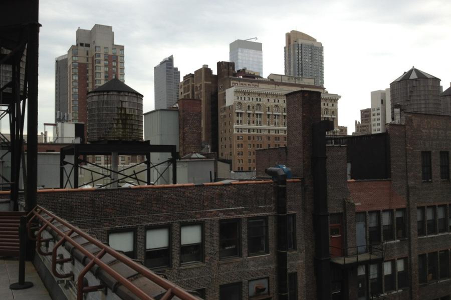 rooftop, urban, 