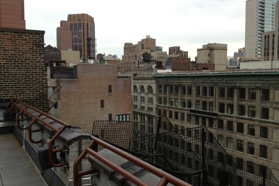 rooftop, urban, 