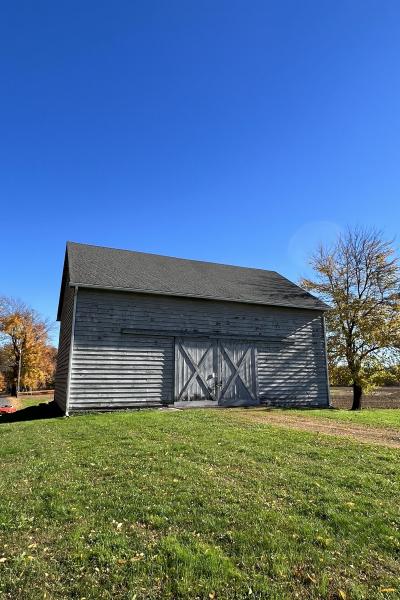 farmhouse, farm, rural, country, field, lake, barn, porch, 