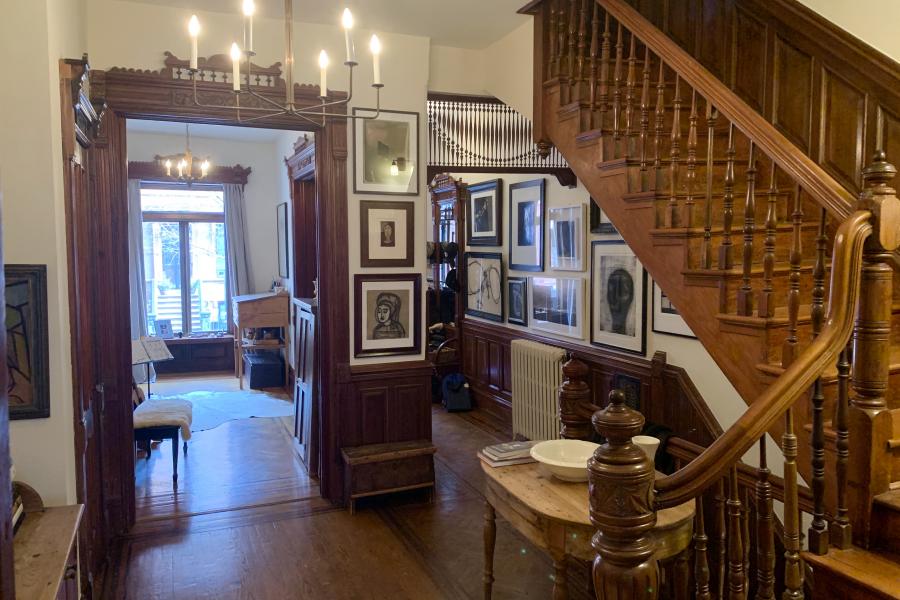 brownstone, traditional, bathroom, 