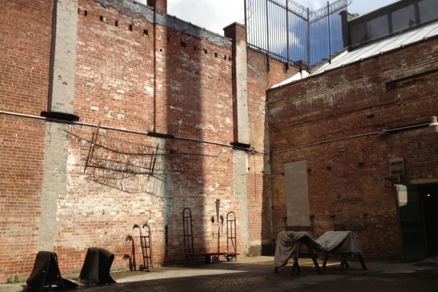 industrial, studio, textured walls, apartment, bohemian, rooftop, warehouse, distressed, 