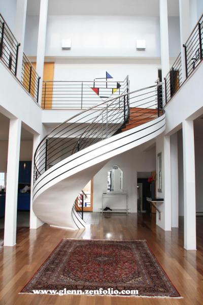 loft, townhouse, contemporary, staircase, kitchen, bathroom, 