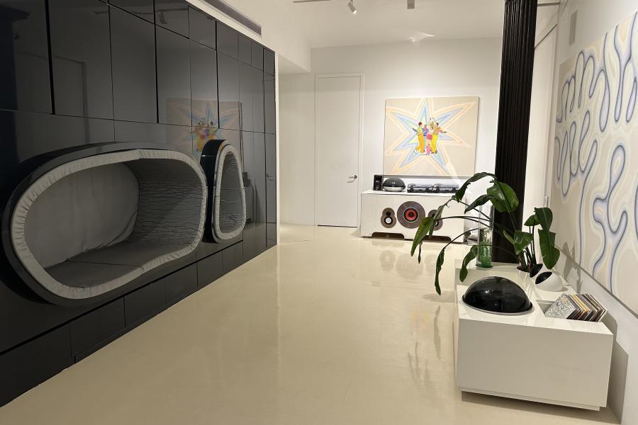 loft, artist loft, apartment, modern, kitchen, 