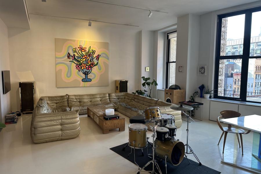 loft, artist loft, apartment, modern, kitchen, 