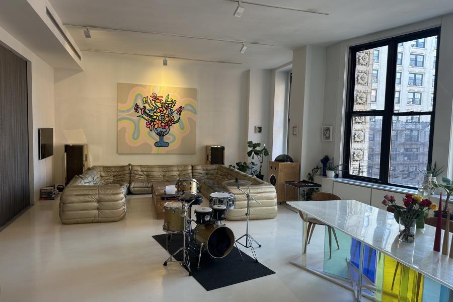 loft, artist loft, apartment, modern, kitchen, 