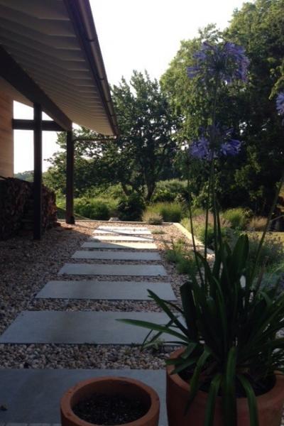 Hamptons, rustic, deck, pool, water, 