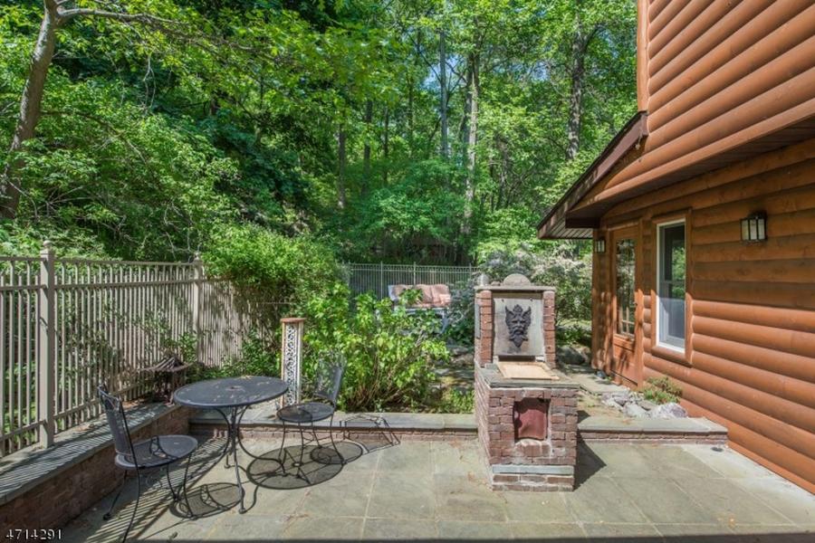 log house, rustic, contemporary, water, deck, dock, 