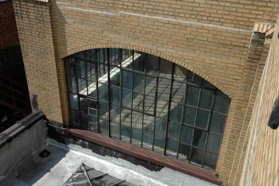 industrial, studio, light, textures, textured walls, glass, rooftop, 