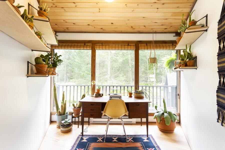 cabin, log house, rural, country, 