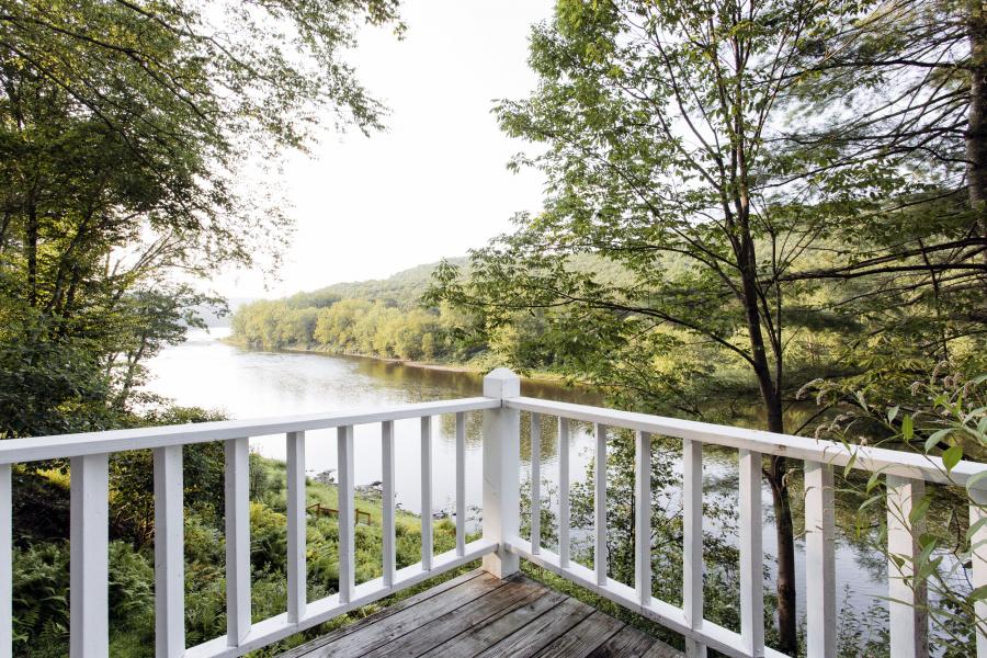 cabin, water, funky, wooded, wood, country, deck, 