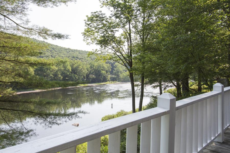 cabin, water, funky, wooded, wood, country, deck, 