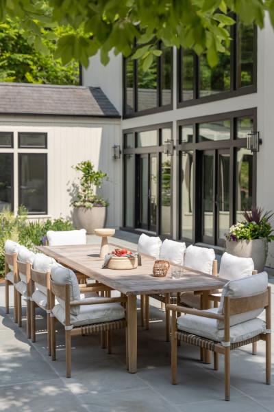 Hamptons, pool, contemporary, garden, upscale, patio, wood, light, 