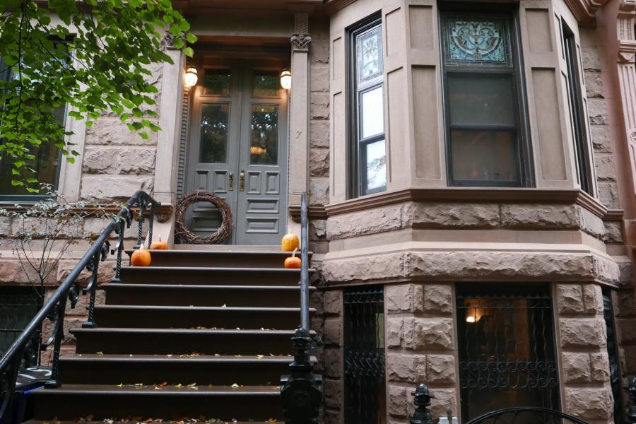 brownstone, wood, traditional, contemporary, kitchen, 