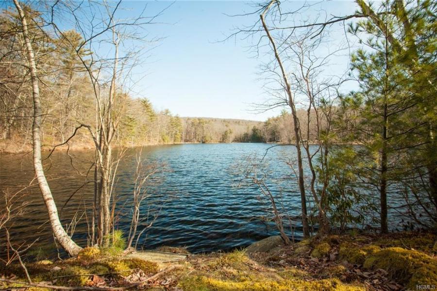 cabin, lake, rural, country, 