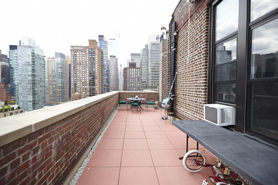 apartment, rooftop, 