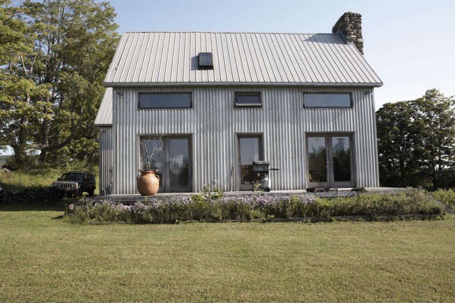 farmhouse, farm, rural, field, stone, fireplace, 