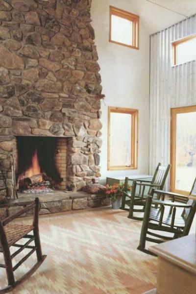 farmhouse, farm, rural, field, stone, fireplace, 