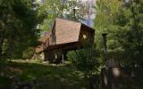 cabin, wooded, wood, pond, lake, glass, fireplace, 