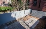 brownstone, kitchen, deck, staircase, 