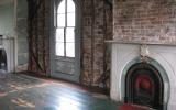 mansion, colorful, distressed, bohemian, funky, empty room, 