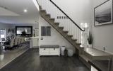 Hamptons, pool, pool table, bathroom, light, airy, upscale, staircase, kitchen, patio, 