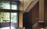 modern, contemporary, pool, bar, patio, wooded, fireplace, pool table, deck, 