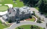 castle, traditional, pool, lawn, mansion, golf, 