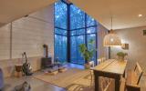 modern, contemporary, light, airy, wooded, 