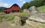 farm, farmhouse, field, water, pond, rural, stone, barn, Asheville, 