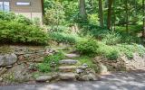 suburban, contemporary, garden, stone, Asheville, 