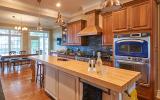 suburban, contemporary, kitchen, deck, view, gym, Asheville, 