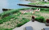 Hamptons, beach, water, deck, white, light, 
