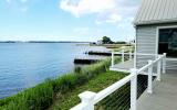 Hamptons, beach, water, deck, white, light, 