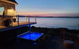 Hamptons, beach, water, white, light, deck, 