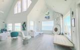 Hamptons, beach, water, white, light, deck, 