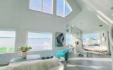 Hamptons, beach, water, white, light, deck, 