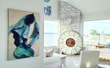 Hamptons, beach, water, white, light, deck, 