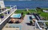 Hamptons, beach, water, white, light, deck, 