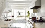 brownstone, bathroom, staircase, fireplace, contemporary, 