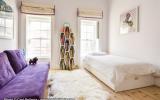 brownstone, bathroom, staircase, fireplace, contemporary, 