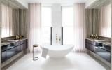 apartment, modern, city view, bathroom, kitchen, 