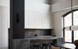 apartment, upscale, modern, contemporary, light, kitchen, 