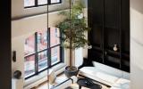 apartment, upscale, modern, contemporary, light, kitchen, 