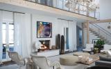 Hamptons, pool, deck, light, airy, upscale, contemporary, 