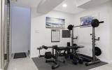 Hamptons, pool, pool table, bathroom, light, airy, upscale, staircase, kitchen, patio, 