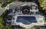 Hamptons, pool, pool table, bathroom, light, airy, upscale, staircase, kitchen, patio, 