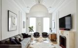 brownstone, bathroom, staircase, fireplace, contemporary, 