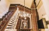 mansion, townhouse, upscale, opulent, terrace, rooftop, staircase, traditional, 