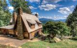 log house, cabin, stone, water, rural, Asheville, 