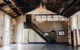 industrial, warehouse, deck, textured walls, bohemian, light, 